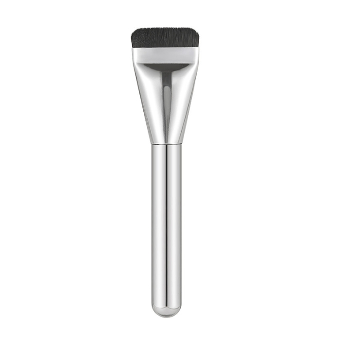 Pincel de Base Plano, Pincel de Base Não Absorvente, Pincel de Maquiagem Sem Emenda, Pincel de Corretivo Ultra Fino