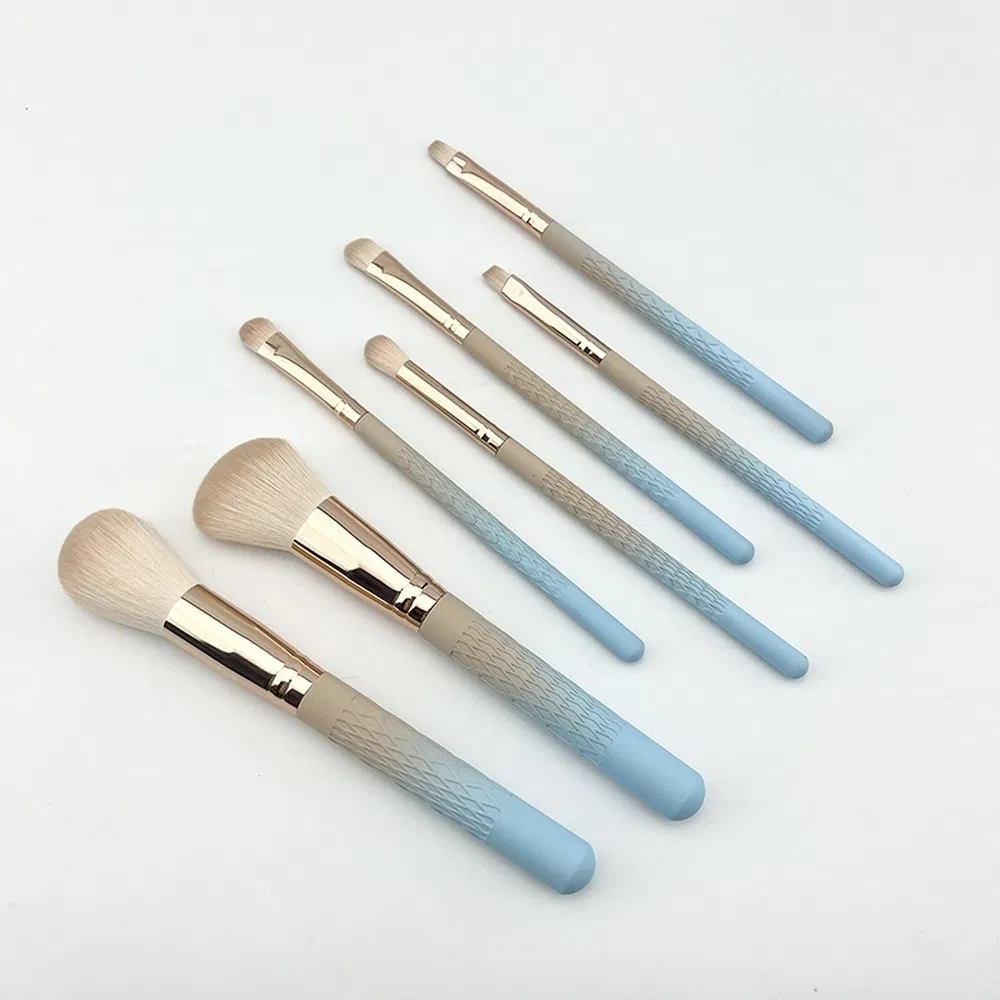 Atacadista de Pincéis Cosméticos Sintéticos Conjunto de Pincéis de Maquiagem com Cabeça de Pincel Cortada à Mão Fashion