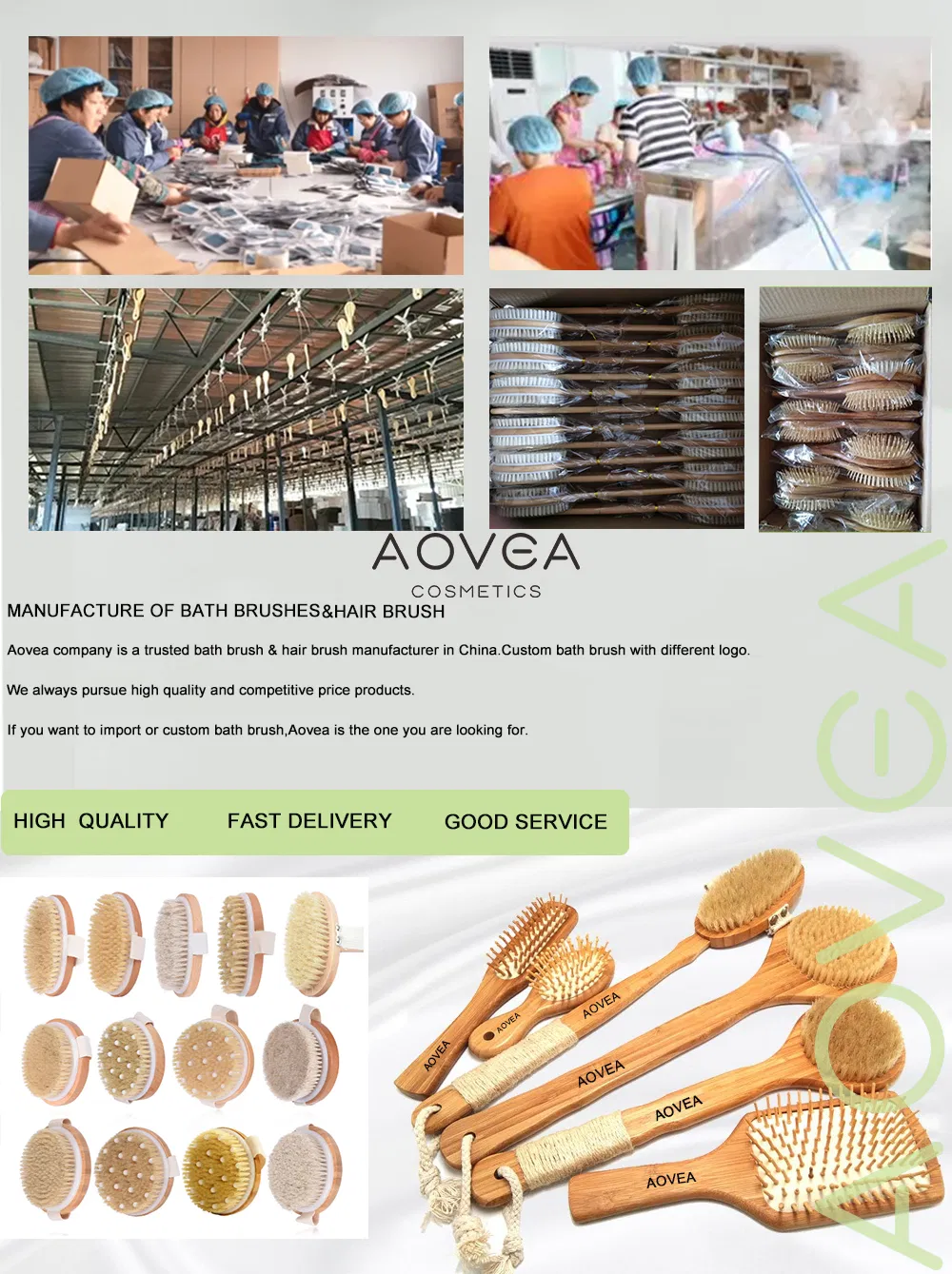 Escovas de Banho de Bambu Orgânico 1
