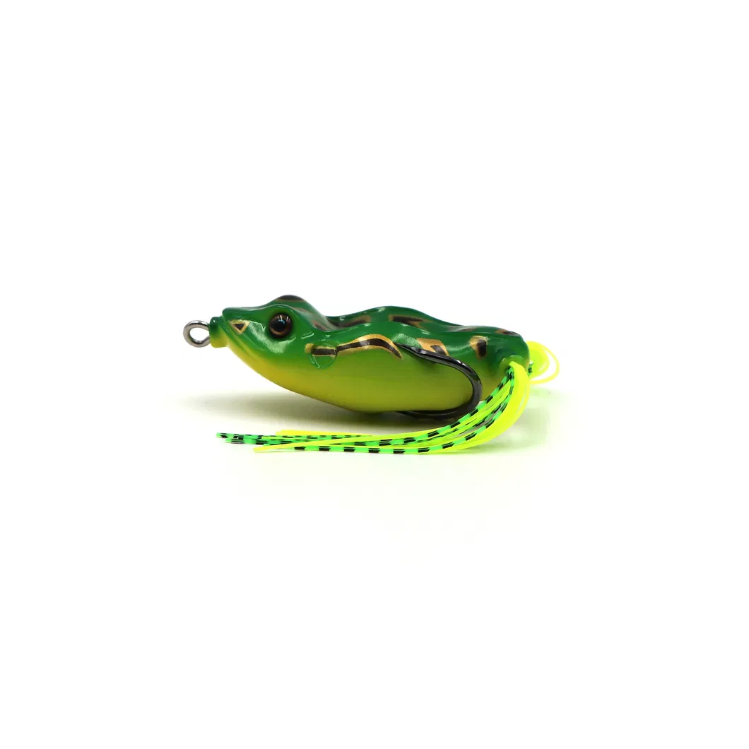 Isca de Pesca Thunderfrog com Duplo Gancho e Dupla Barba Acessórios de Equipamento de Pesca