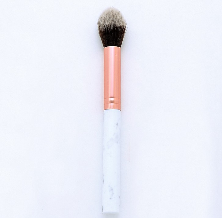 Pincel de Maquiagem de Alta Qualidade com Marmoreio, Estilo Simples, Ferramenta de Maquiagem Profissional