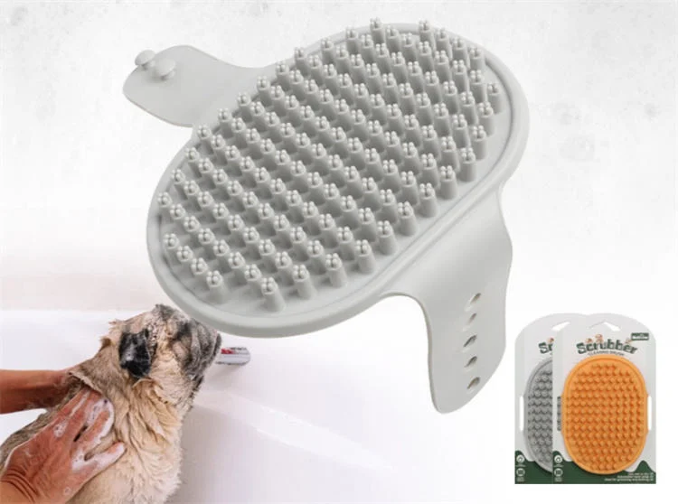 Escova de Banho para Animais de Estimação de Alta Qualidade, Massagem, Cuidados, Limpeza Automática durante o Banho