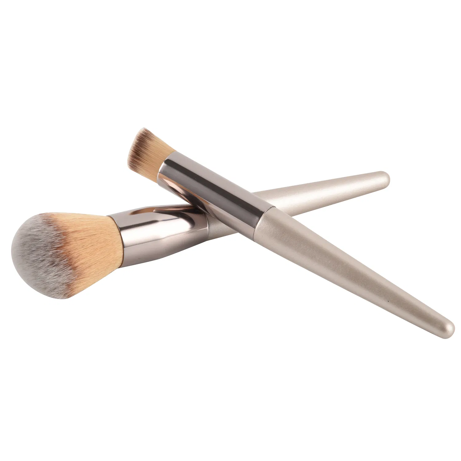 Conjunto de Pincéis de Maquiagem Vegano com Estilo Novo da Marca Beautichen, Pincéis de Maquiagem Personalizados com Cabo Brilhante de Nylon