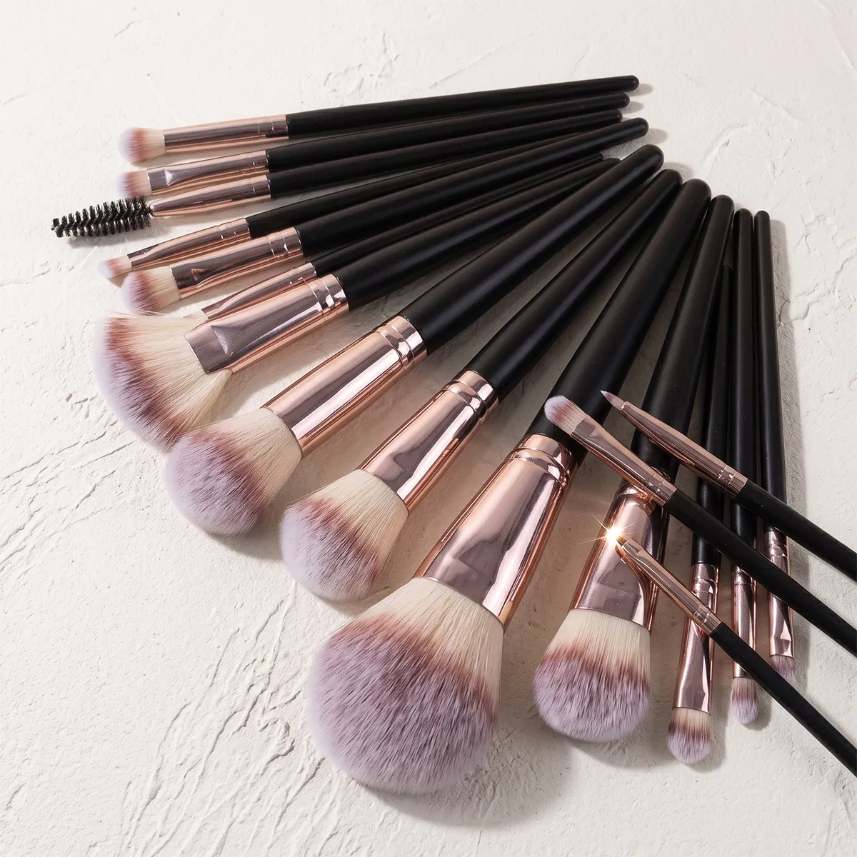 Fábrica de Pincéis de Maquiagem OEM Fabricando Pincéis Cosméticos de Grau de Salão