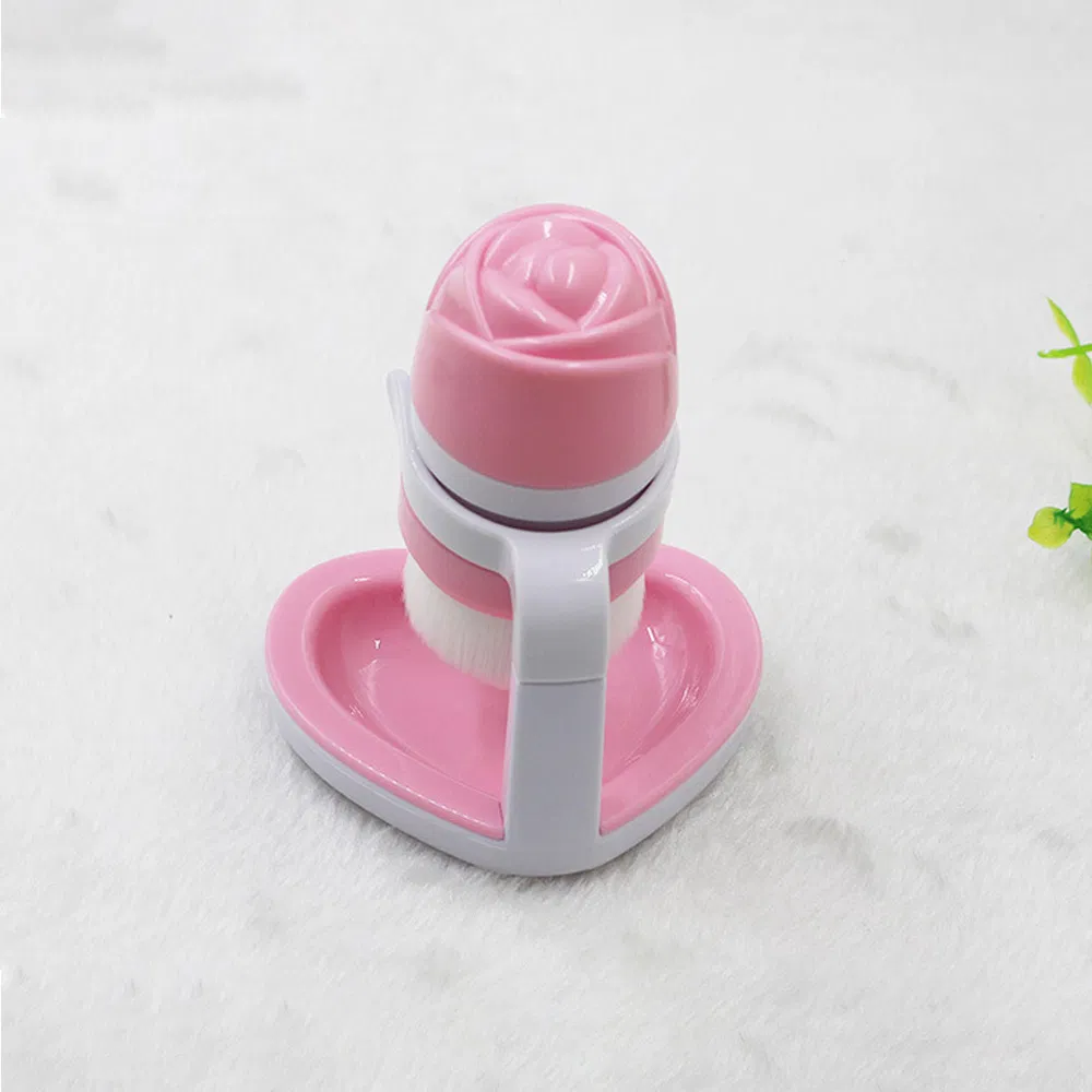 Escova de Limpeza Facial de Silicone para Arte nas Unhas, Cuidados Faciais, Limpeza, Massagem e Esfoliação