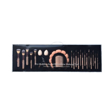 Conjunto de Pincéis de Maquiagem com Diamante Glitter e Strass para Rosto, Blush e Sombra de Olhos, Kit Profissional em Caixa de Presente Luxuosa, Essencial para Festas