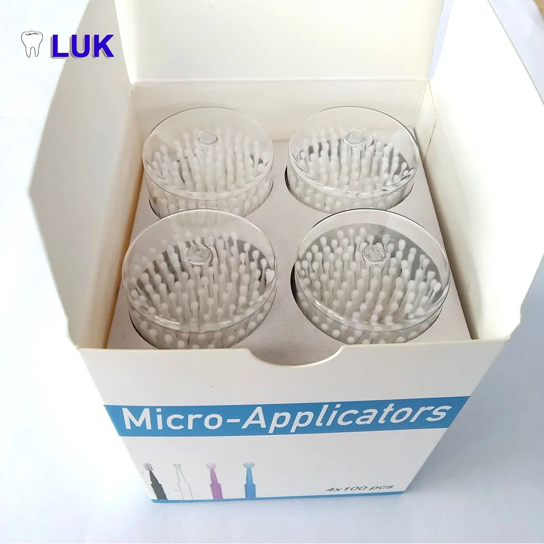 Aplicador descartável de micro escova dental para extensão de cílios premium para uso dental e cosmético