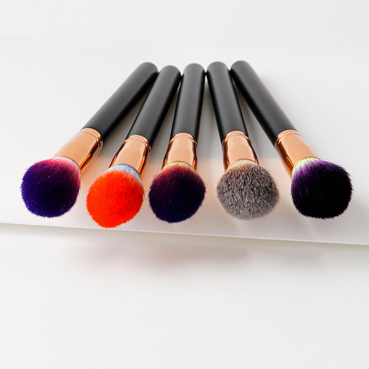 Pincel Vegano para Blush, Contorno, Pó, Mistura e Buffing, Pincel Kabuki para Maquiagem