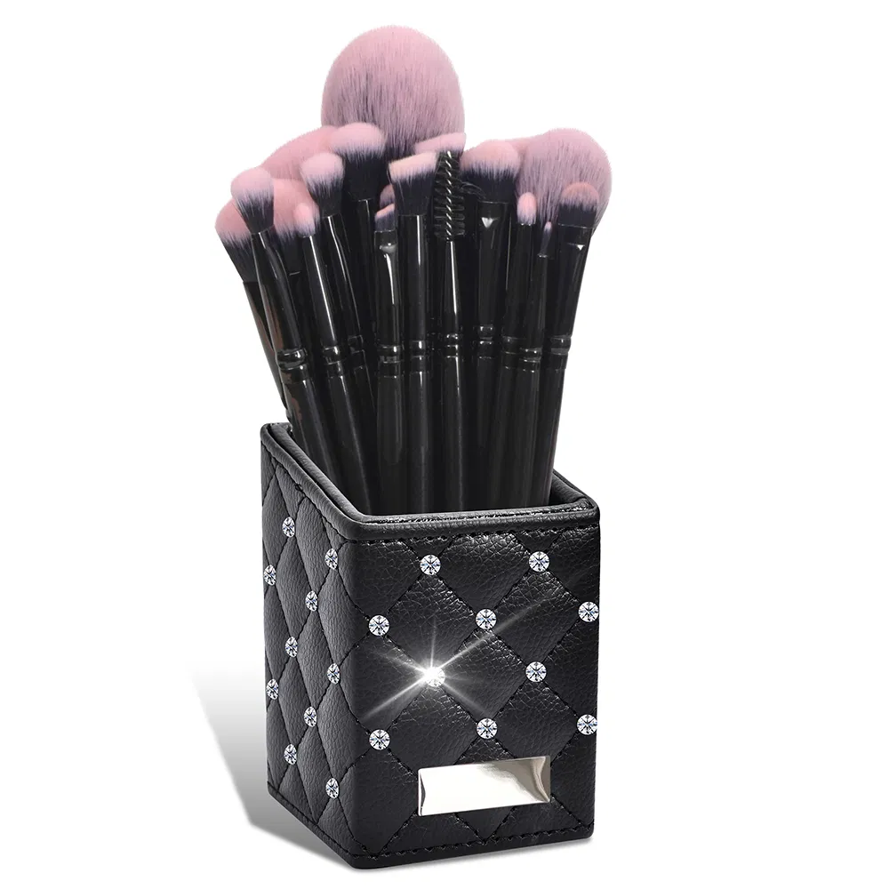 18PCS Conjunto de Pincéis de Maquiagem Profissional Pincéis de Maquiagem Antibacterianos Pincéis de Base Pincéis de Sombra Pincéis de Contorno Pincéis de Cosméticos