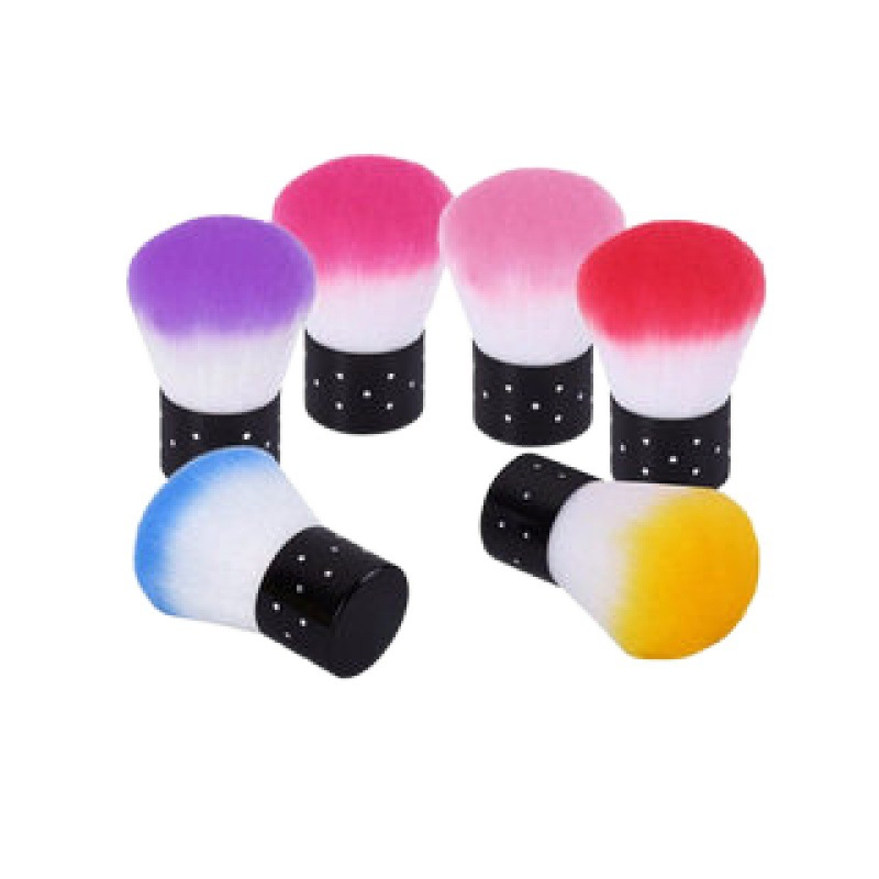 Pincel de Pó para Unhas Ferramenta de Manicure Pincel Portátil para Limpeza de Pó para Arte em Unhas em Salão