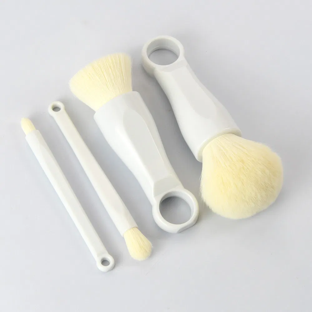 Pincel de Maquiagem para Sombra de Olhos de Fibra Sintética Personalizado por Atacado Kit de Ferramentas de Beleza para Cuidados com a Pele Facial