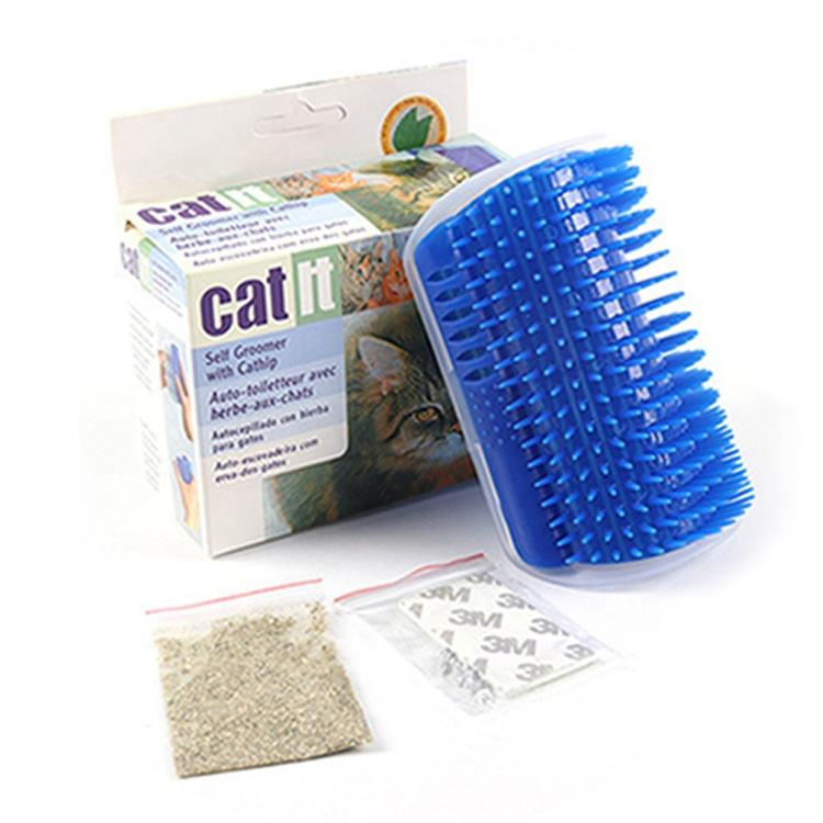 Pente desmatador de pelagem personalizável para gato persa, escova removedora de pelos para pelos curtos