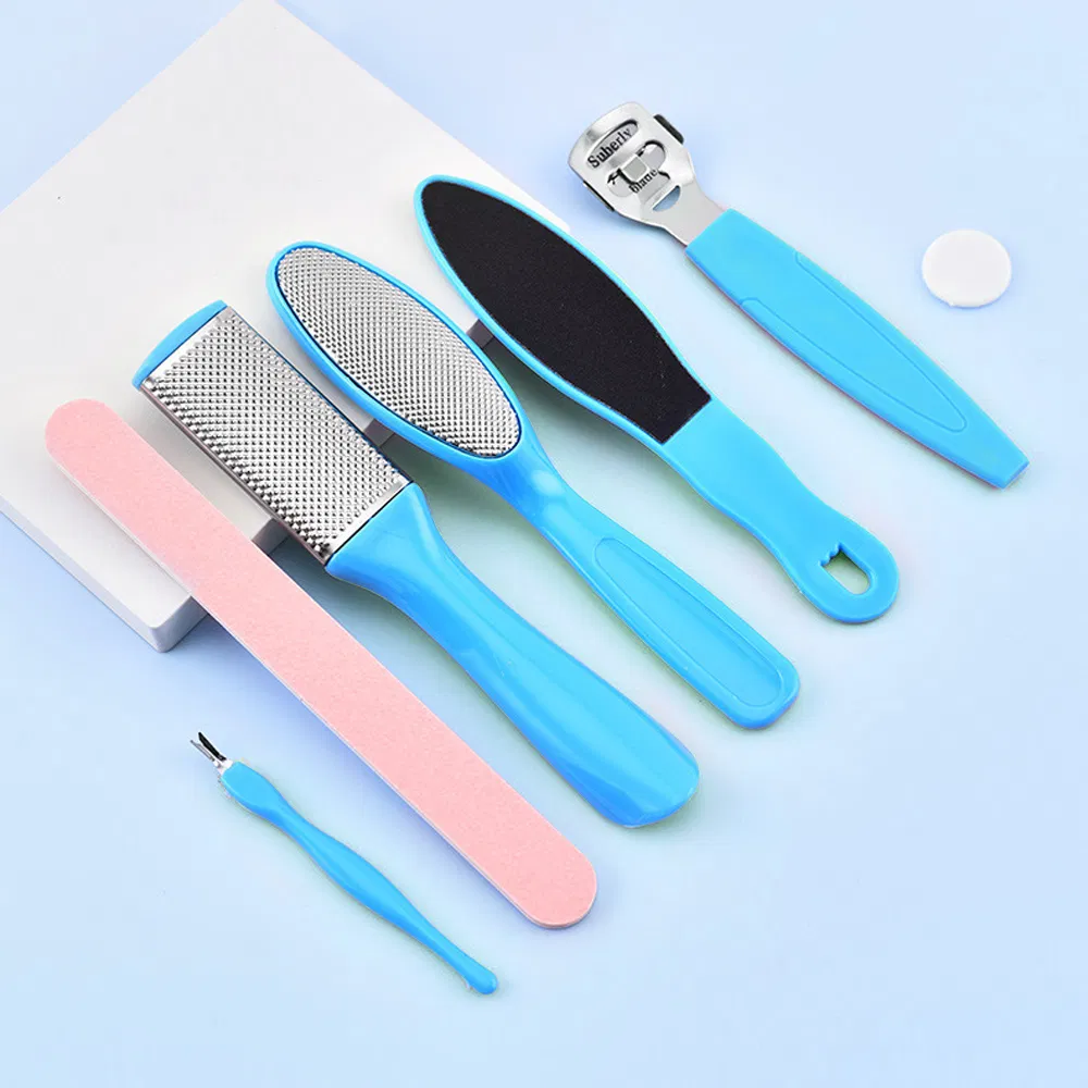 Conjunto Profissional de Cuidados com as Unhas em Aço Inoxidável para Manicure e Pedicure, Ferramentas de Beleza para Cuidados com a Pele dos Pés