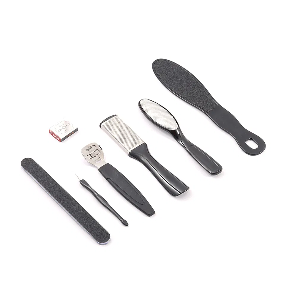 Conjunto Profissional de Cuidados com as Unhas em Aço Inoxidável para Manicure e Pedicure, Ferramentas de Beleza para Cuidados com a Pele dos Pés