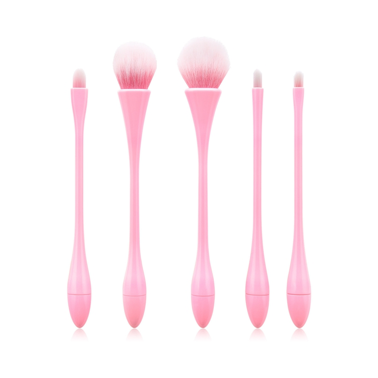 Pincel de Maquiagem de Cintura Fina Fábrica de Cosméticos Beleza Cosméticos Maquiagem de Luxo 5 PCS Pincéis de Maquiagem Ecológicos