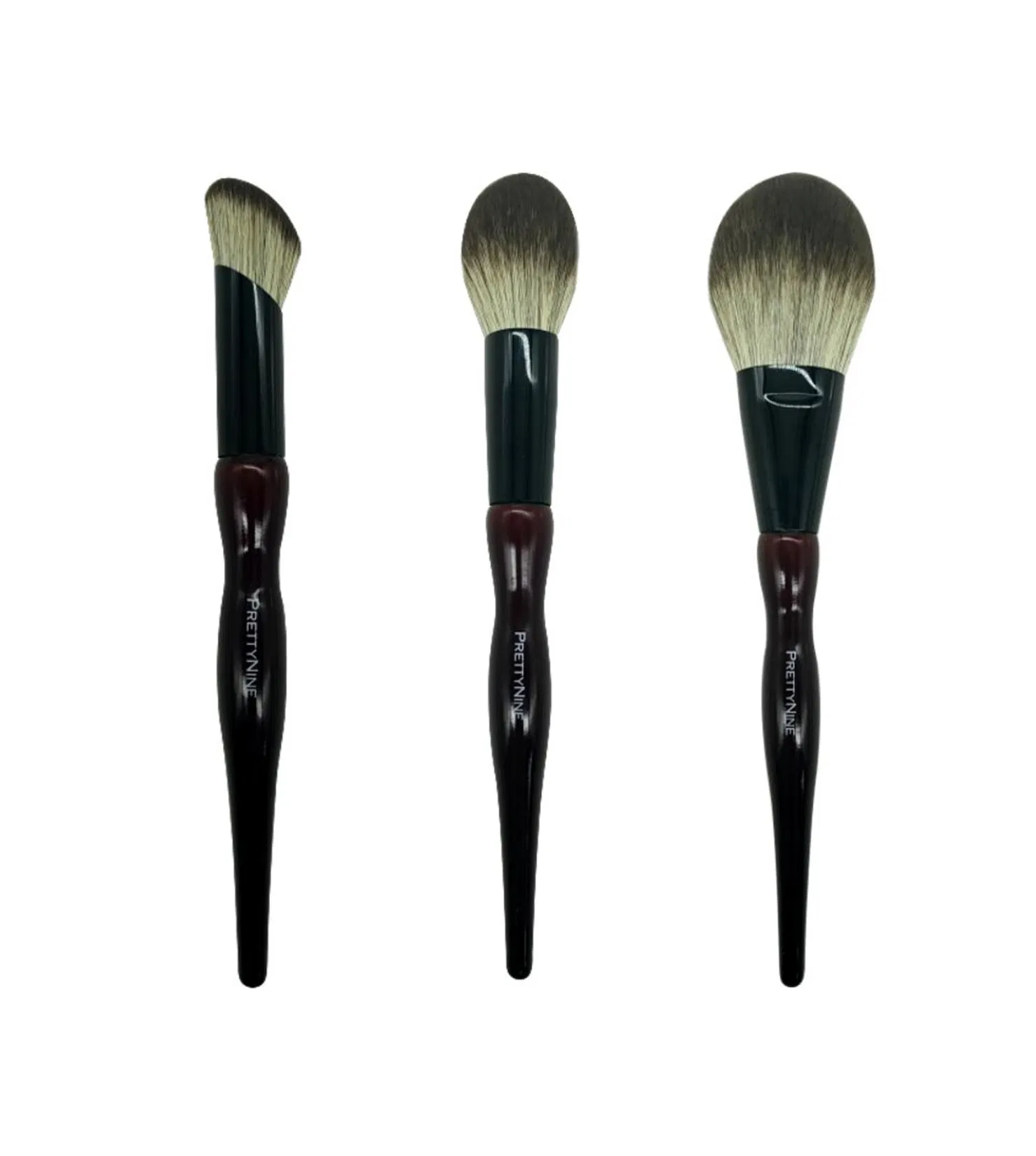 Kit de Pincéis de Maquiagem Ecológicos para Rotinas de Beleza Sustentáveis