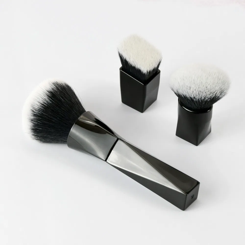 Conjunto de Pincéis de Maquiagem Facial Magnéticos Profissionais para Cuidados com a Pele do Rosto