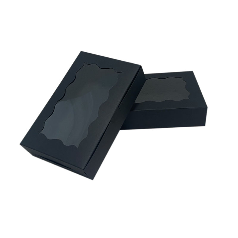 Embalagem de Caixa de Papel para Design de Janela, Pincel de Maquiagem e Capa de Telefone