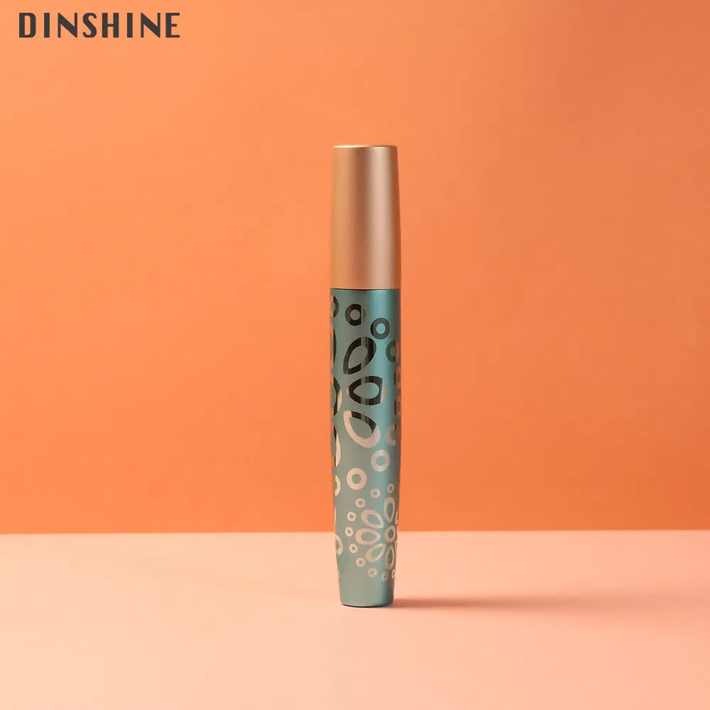 Sérum de Maquiagem Personalizado Crescimento Fosco Atacado Embalagem de Máscara de Metal Nova com Escova