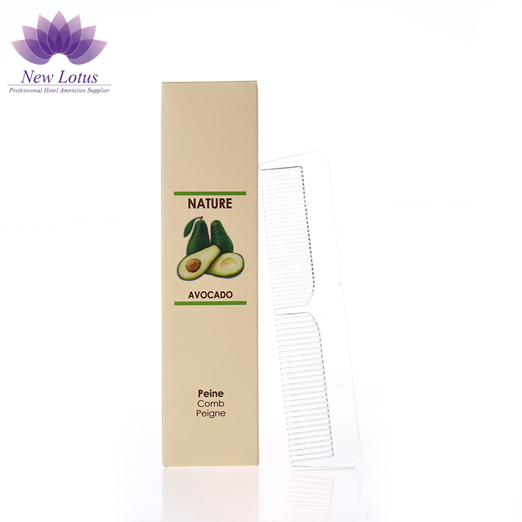 Escova de Cabelo Descartável Ecológica para Hotéis - Pente de Luxo com Material PVC/PE