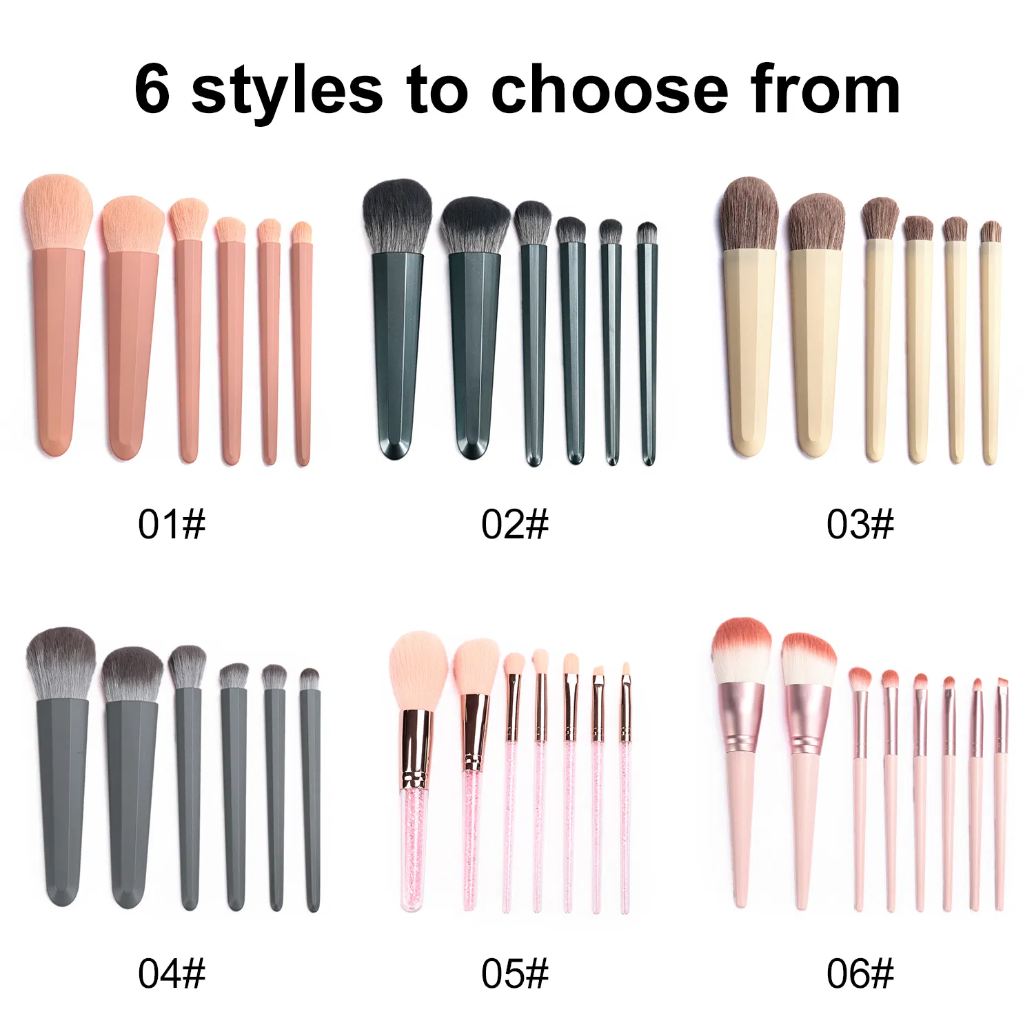 Makeup Factory Travel Makeup Brush Set for Daily Use