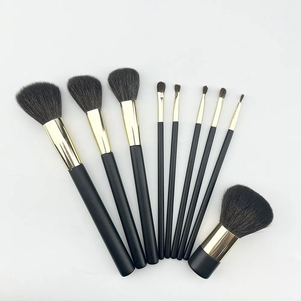 Distribuidor de Pincéis Cosméticos para Cabelos Naturais com Cerdas de Secagem Rápida e Pincel de Maquiagem Ultra Macio