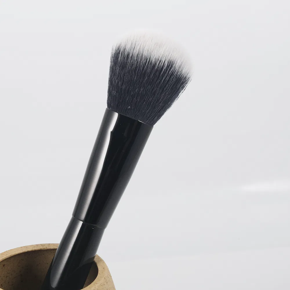 Conjunto de Pincéis de Maquiagem de Luxo Personalizados com Logo OEM para Cosméticos, incluindo Pó, Blush, Sombra, Corretivo, Lábios e Olhos