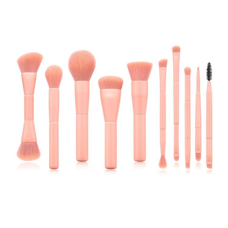 Pincel de Maquiagem Facial de Fibra Natural, Pó de Fundação Sintético, Pincéis de Maquiagem Veganos