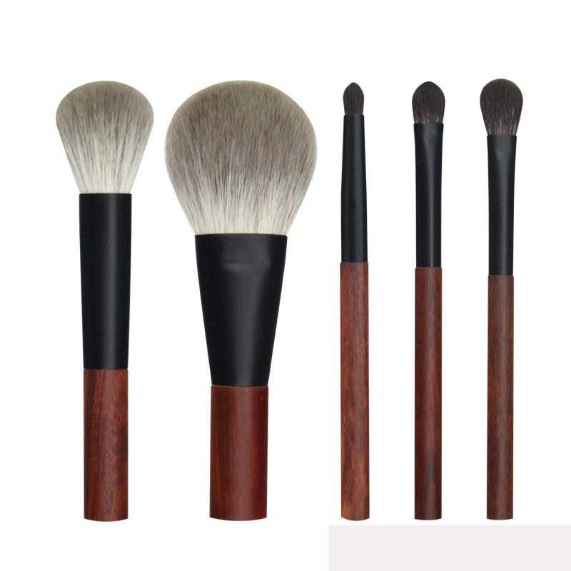 Conjunto de Pincéis de Maquiagem de Viagem em Cabelo de Cabra Personalizado