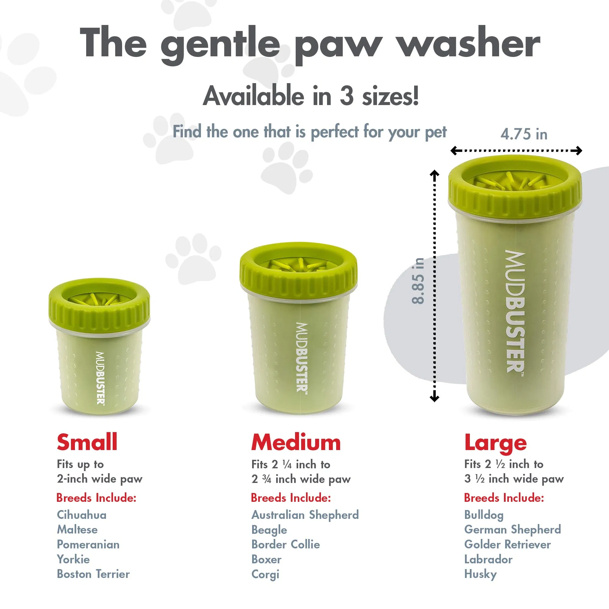 Limpeza de Patas de Cão de Alta Qualidade Suprimentos para Animais de Estimação e Acessórios para Cães
