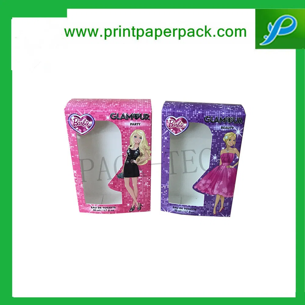 Caixa de Papel para Embalagem de Pincéis de Maquiagem Personalizados Distintivos