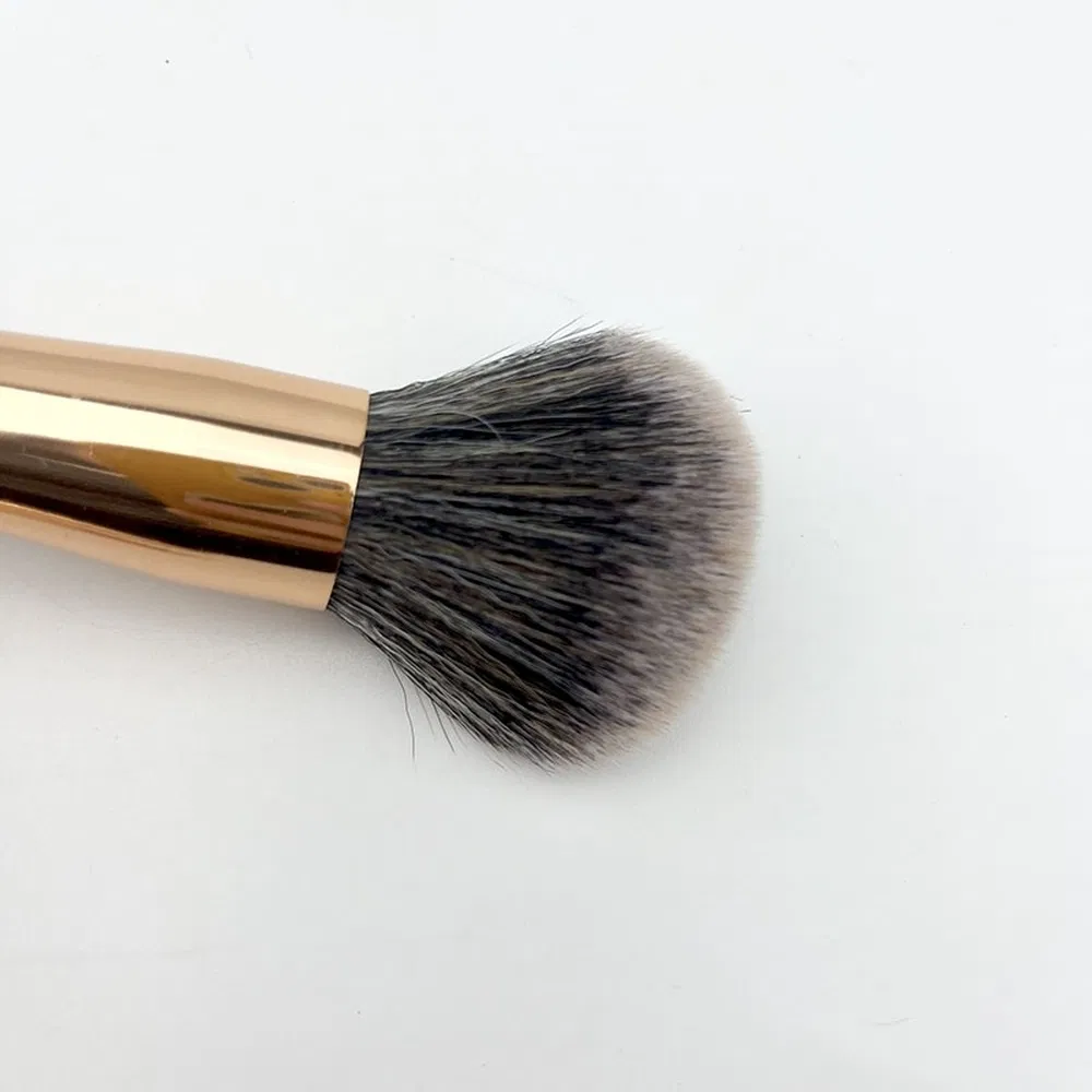 Pincel de Fundação Cosmética Atacadista Efeito Suave Natural Pincel de Maquiagem de Cerdas Naturais