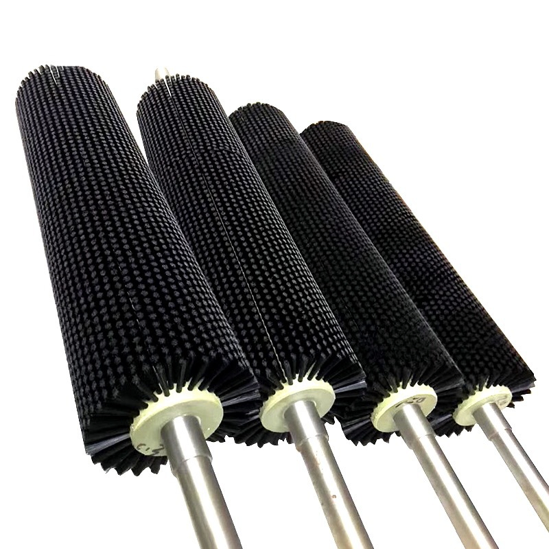 Escova de Rolo de Fio de Nylon para Máquina de Lavagem de Vegetais e Frutas