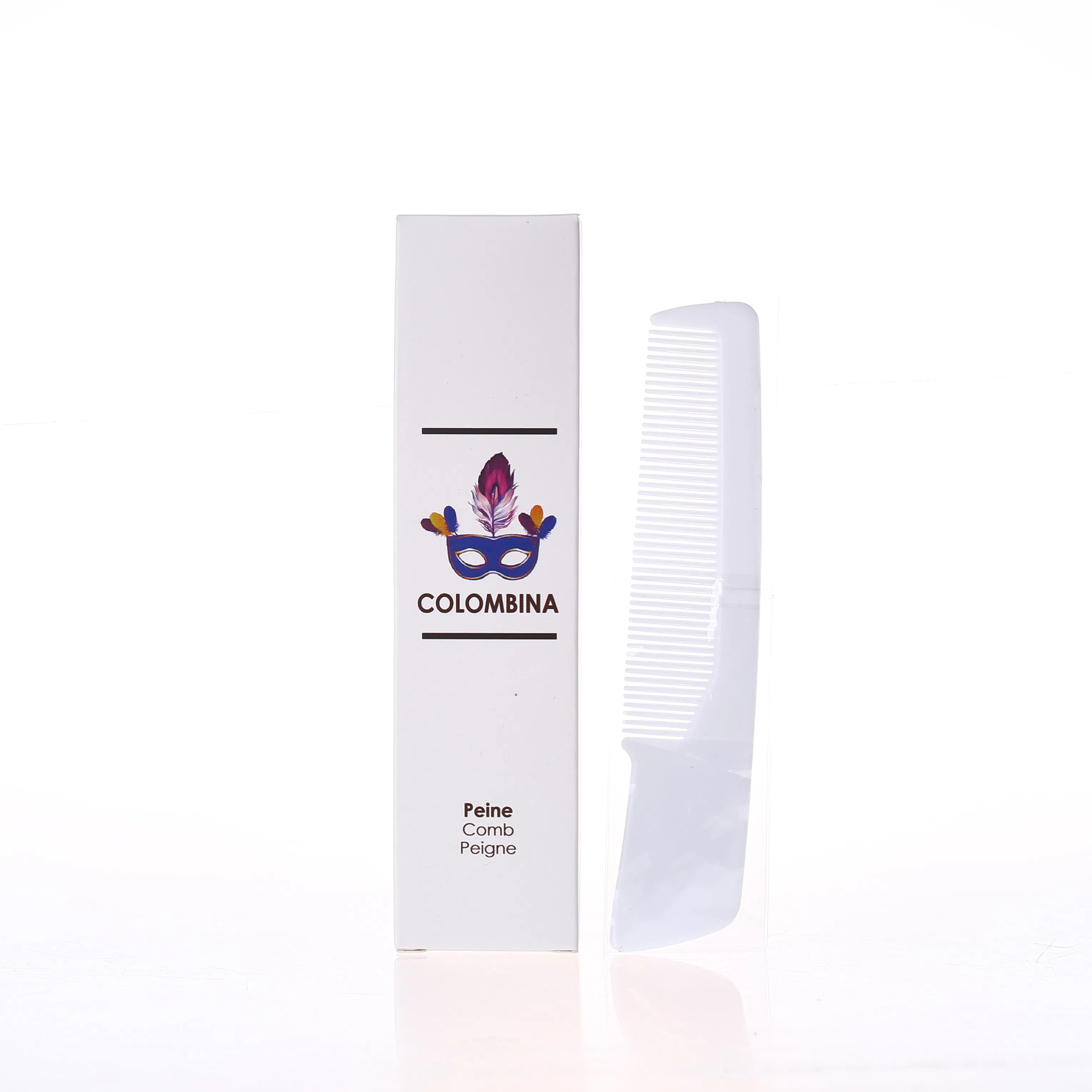 Escova de Cabelo Descartável Ecológica para Hotéis - Pente de Luxo com Material PVC/PE