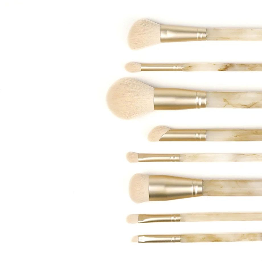 Professional Beauty 8 PCS Luxury Brush Custom Premium Makeup Brush Set