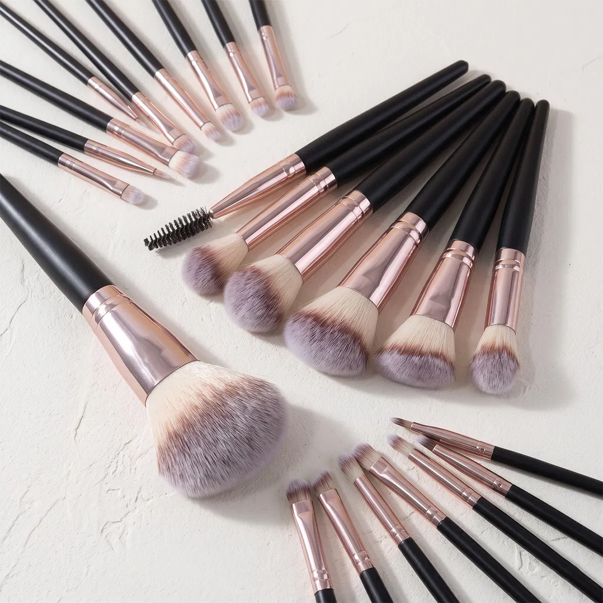 Fábrica de Pincéis de Maquiagem OEM Fabricando Pincéis Cosméticos de Grau de Salão