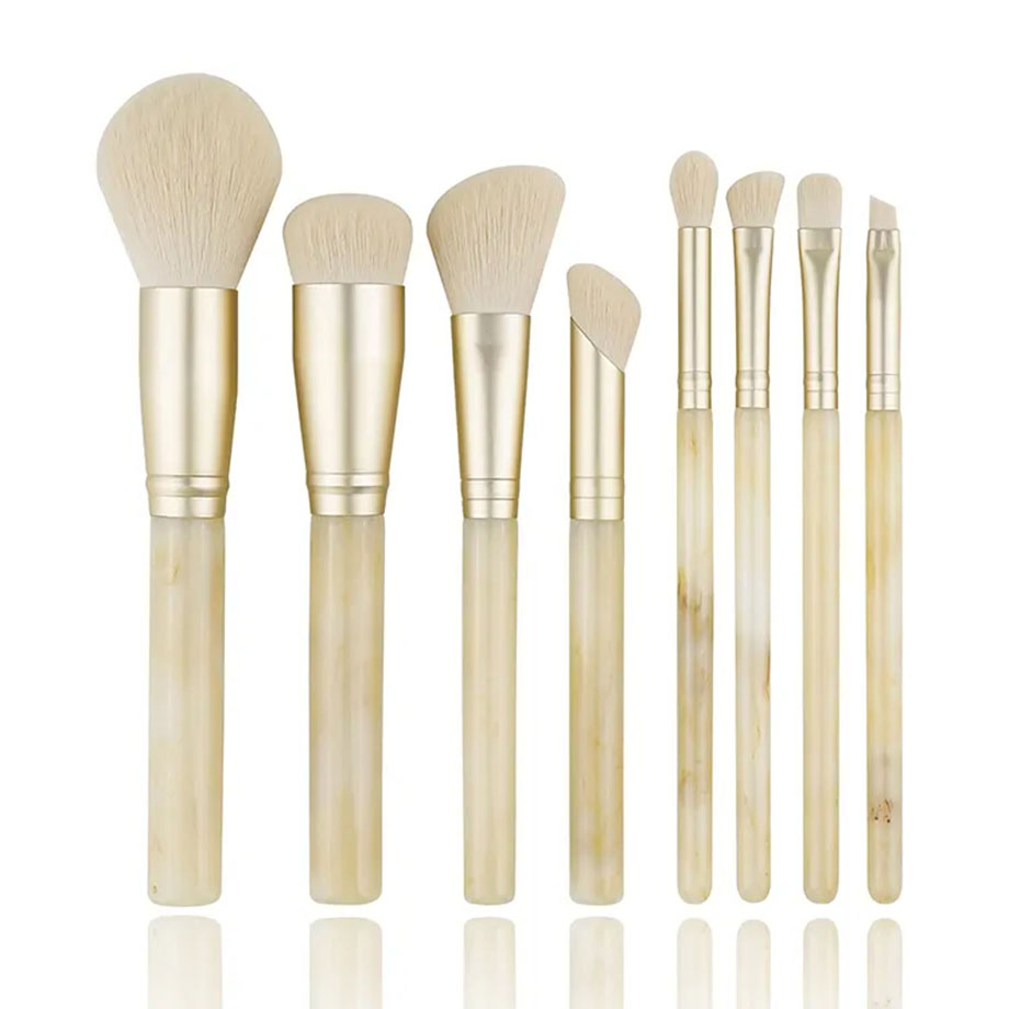 Professional Beauty 8 PCS Luxury Brush Custom Premium Makeup Brush Set