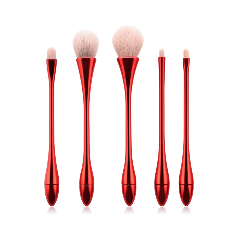 Pincel de Maquiagem de Cintura Fina Fábrica de Cosméticos Beleza Cosméticos Maquiagem de Luxo 5 PCS Pincéis de Maquiagem Ecológicos