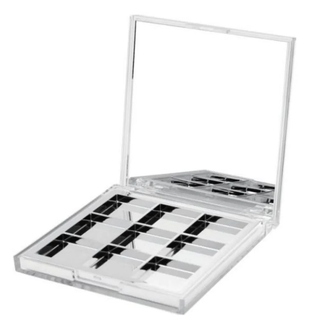 Fábrica de Embalagens de Beleza da China 2 4 6 8 10 12 14 15 24 Grade de Cores Pan Bem Ecológico 8 Paleta de Sombras Recarregável Vazia