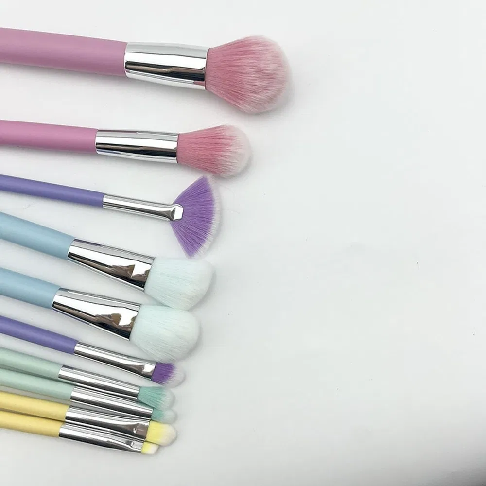 Fábrica de Pincéis Cosméticos Mini Tubo de Pressão Sem Cobre Sem Queda Pincel de Maquiagem