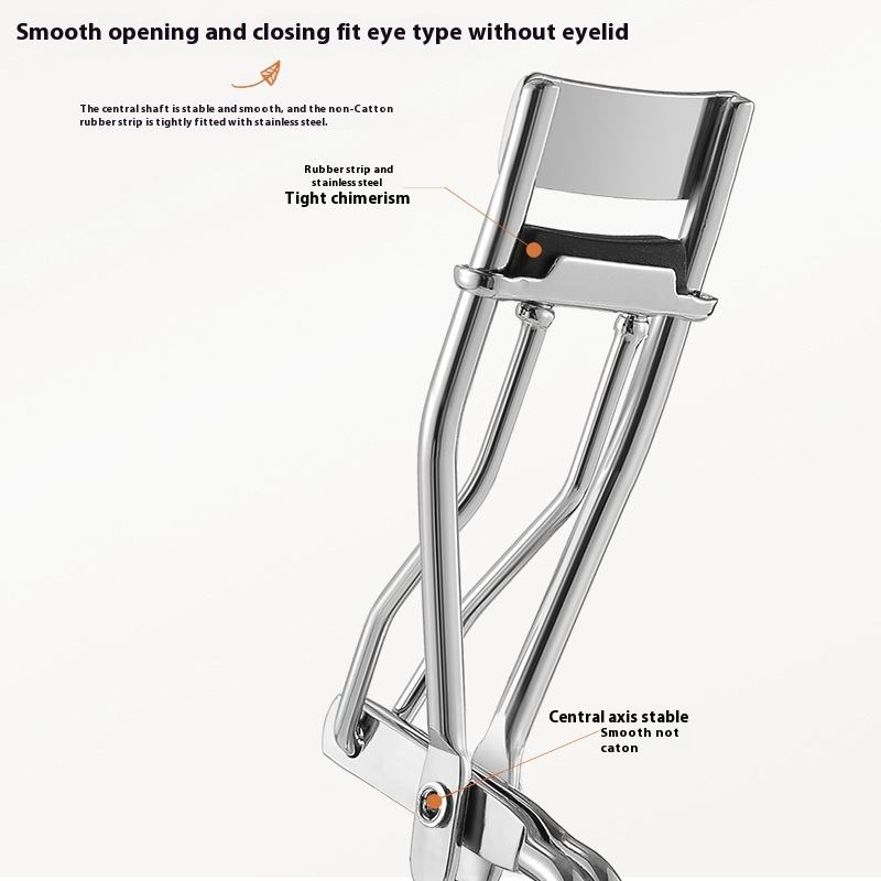 Ferramenta de Beleza em Metal para Maquiagem de Cílios Profissional Curling de Cílios Portátil em Aço Inoxidável