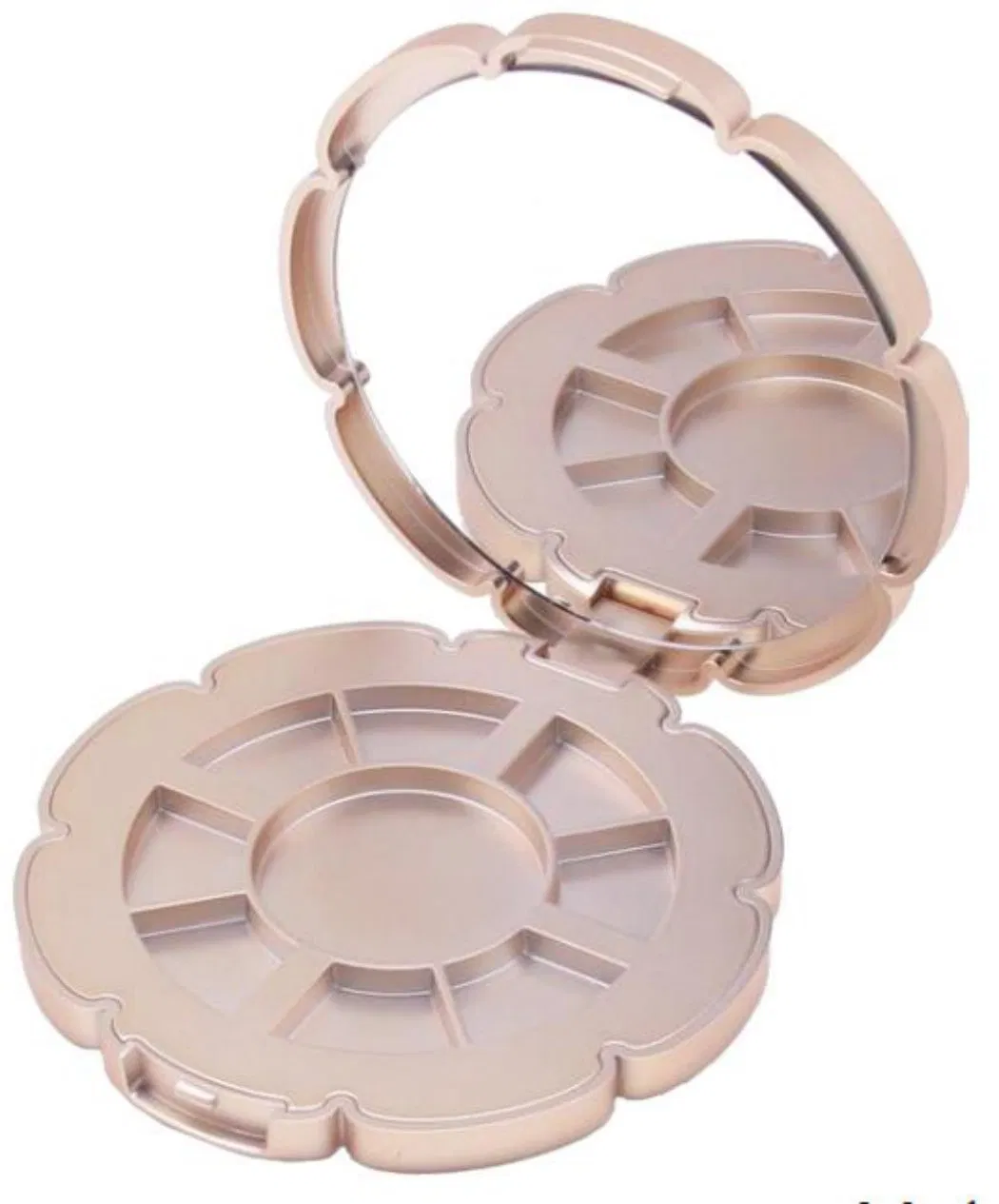 Fábrica de Embalagens de Beleza da China 2 4 6 8 10 12 14 15 24 Grade de Cores Pan Bem Ecológico 8 Paleta de Sombras Recarregável Vazia