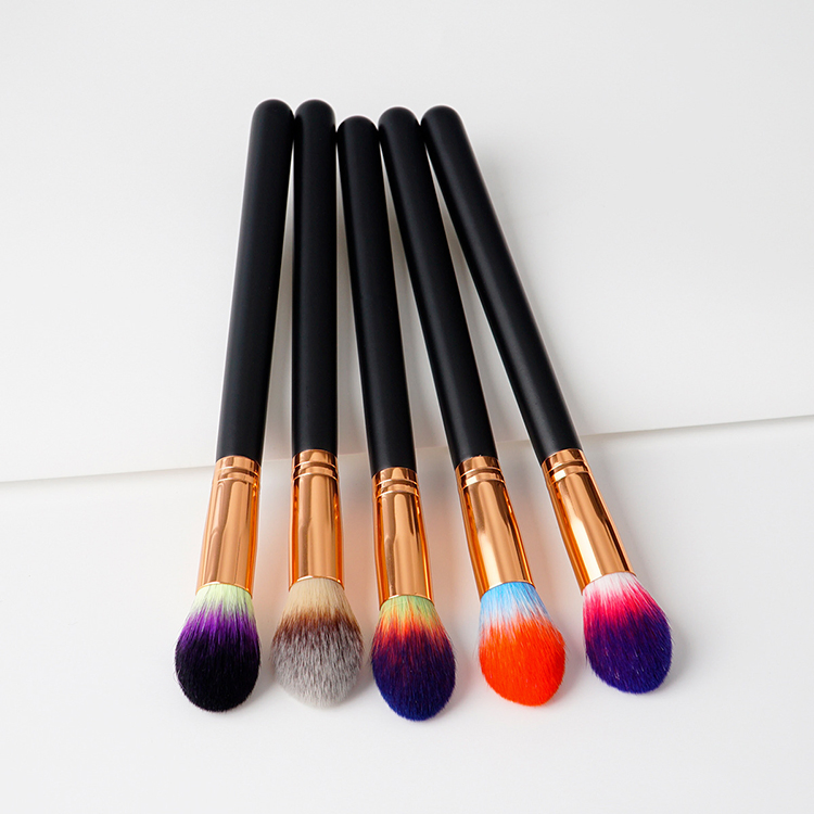 Pincel Vegano para Blush, Contorno, Pó, Mistura e Buffing, Pincel Kabuki para Maquiagem