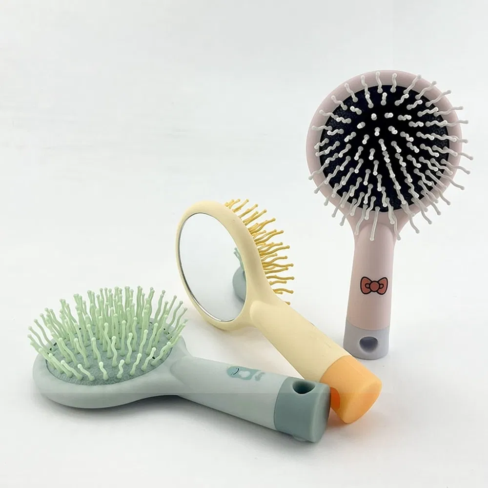 Escova de Cabelo para Viagem Fabricação OEM ODM Personalizável Amiga do Couro Cabeludo Escova de Estilo