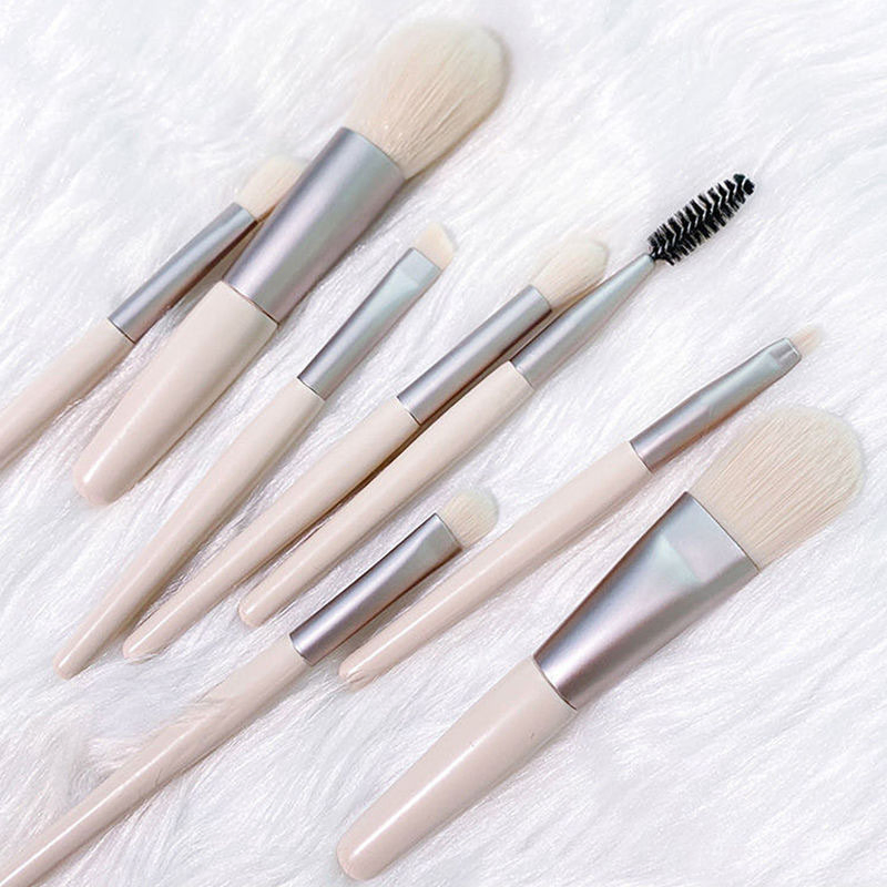 Kit de Pincéis de Maquiagem Mini para Iniciantes por Atacado 8