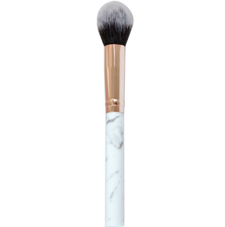 Pincel de Maquiagem de Alta Qualidade com Marmoreio, Estilo Simples, Ferramenta de Maquiagem Profissional