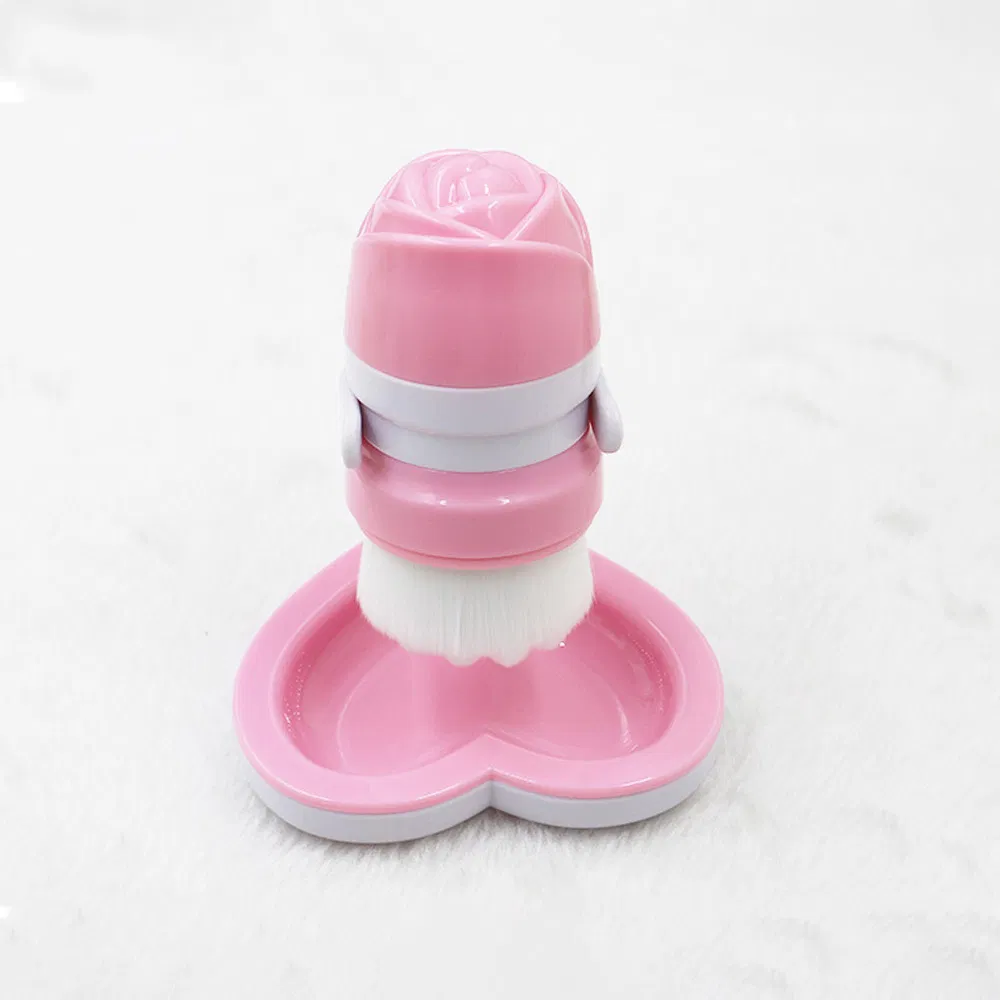 Escova de Limpeza Facial de Silicone para Arte nas Unhas, Cuidados Faciais, Limpeza, Massagem e Esfoliação