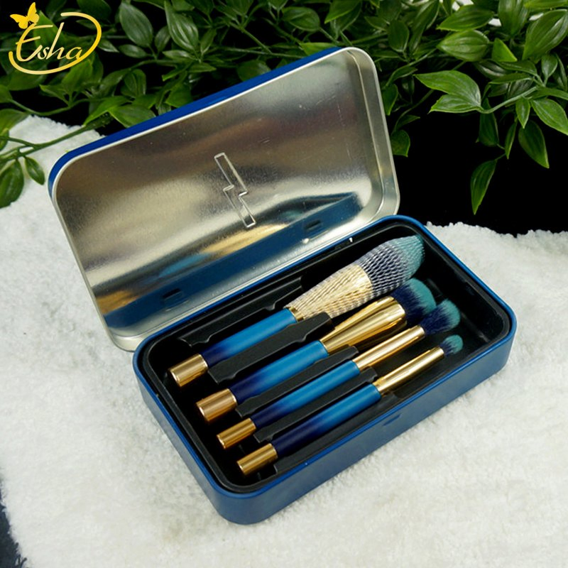 Conjunto de Pincéis Cosméticos Magnéticos por Atacado, Pincéis de Maquiagem Portáteis para Viagem, Kit de Ferramentas de Beleza