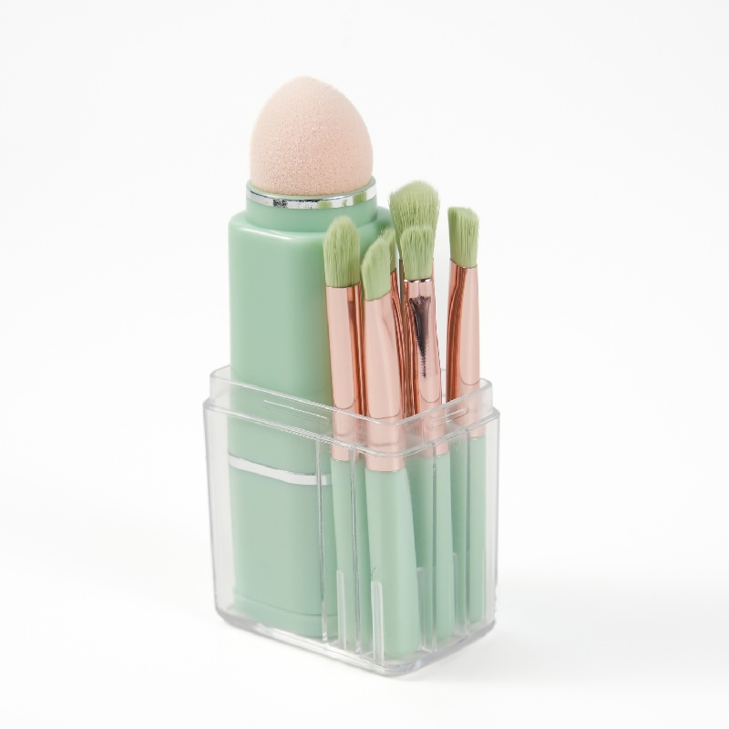 Conjunto de Pincéis de Maquiagem Personalizados e Premium para Amantes da Beleza Sustentável