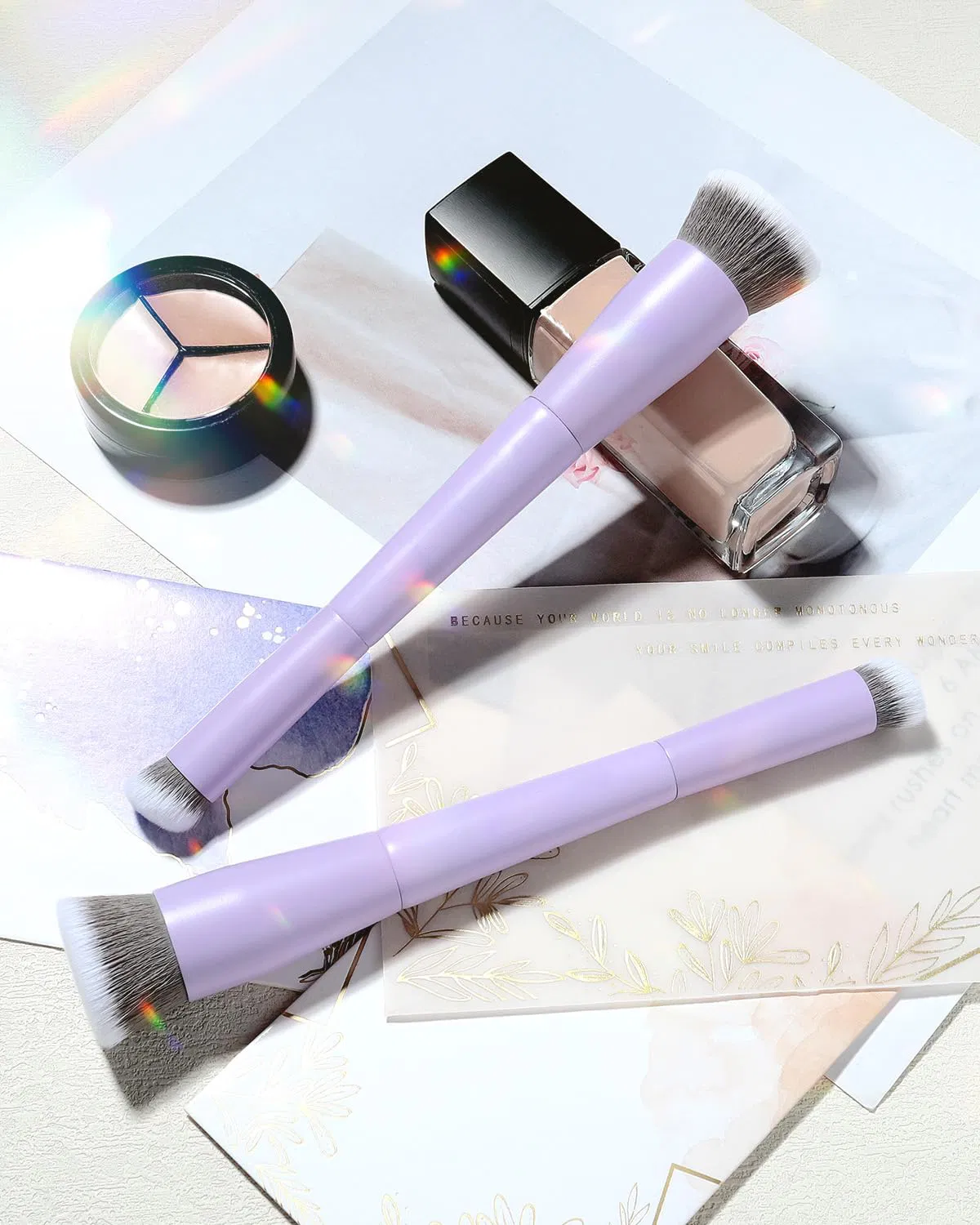 Wholesale Foundation Makeup Brush with Factory Customized Packaging Solutions
